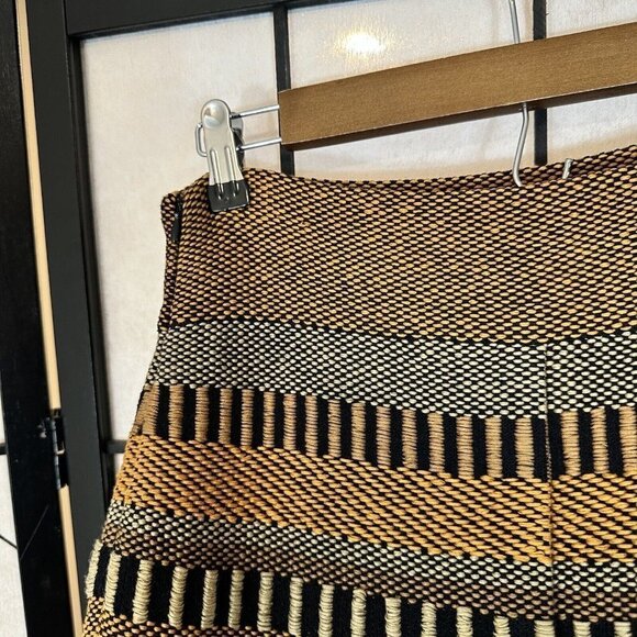 BURBERRY PRORSUM Runway SS12 Striped High Rise Pencil Tweed Knit Skirt Size S - Picture 10 of 13